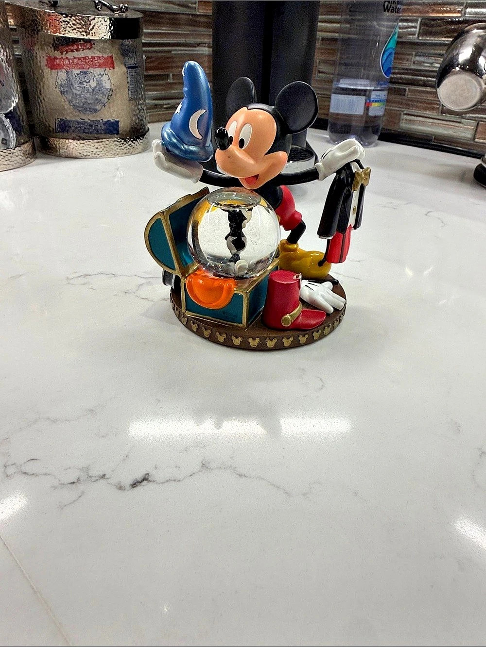 Vintage Disney Mickey Mouse Sorcerer Decor Multicolor